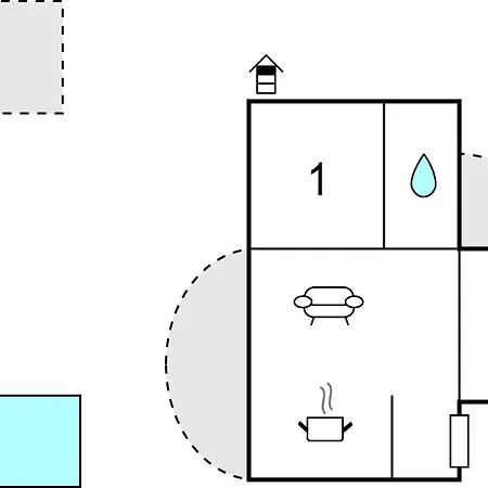 Apartment Gorgeous In With Swimming Pool *